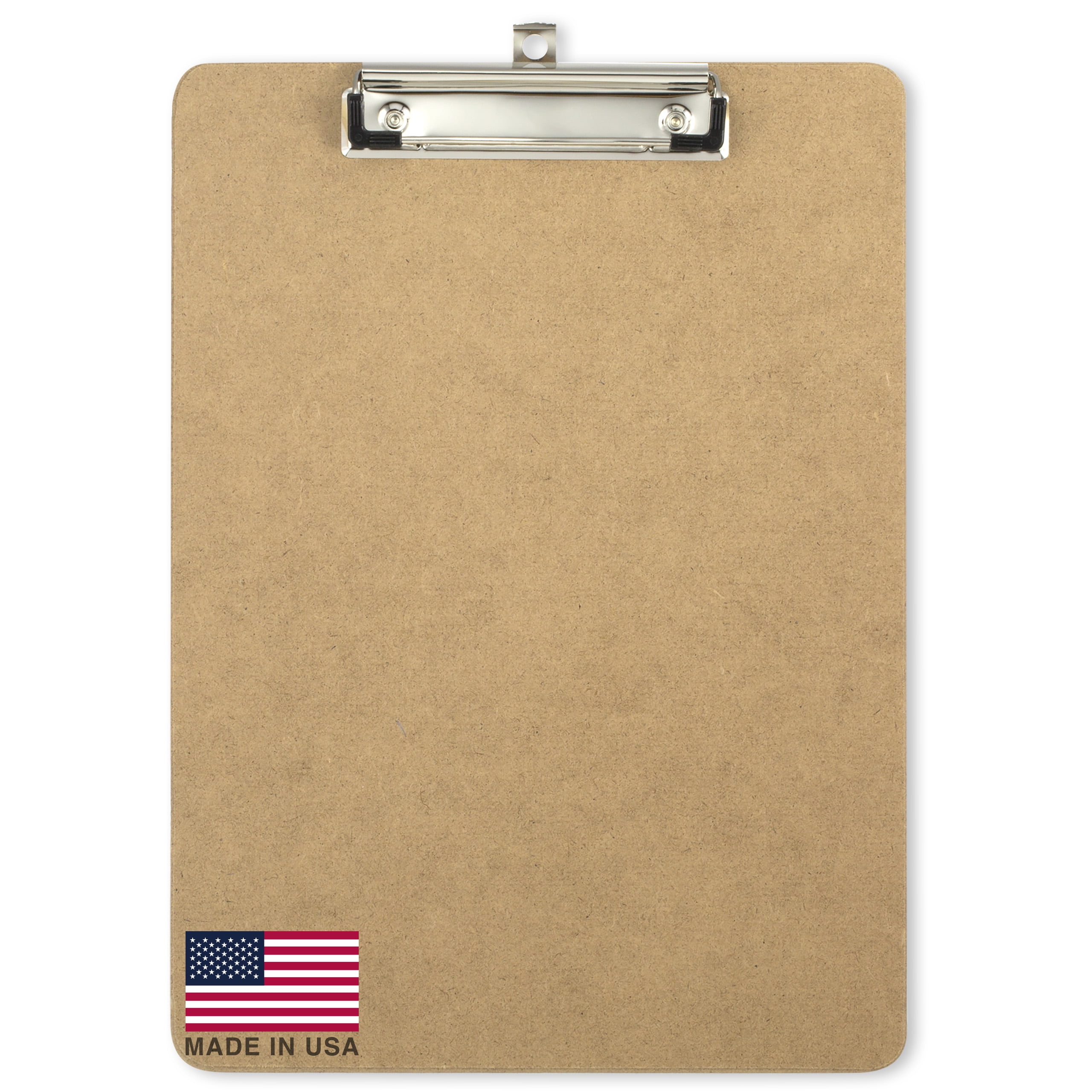 Officemate Recycled Wood Clipboards, Low Profile, 24PK, Letter (83824)