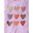 thumbnail image 6 of Bagilaanoe 2Pcs Little Girl Valentine's Day Outfits Heart Print Short Sleeve T-Shirt Tops + Sweatpants 3T 4T 5T 6T 7T Kids Long Pants Set, 6 of 9