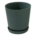 thumbnail image 2 of XWSHYW Muebles de Sala de Estar Macetas de Plástico Verde para Balcón, Huerto, Maceta Verde para Plantas, Contenedor con Base para El Hogar, Almacenamiento de Plantas Suculentas y Bonsáis., 2 of 6