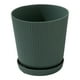 thumbnail image 2 of onlyliua Liquidación Macetas de Plástico Verde para Balcón, Huerto, Maceta Verde para Plantas, Contenedor con Base para El Hogar, Almacenamiento de Plantas Suculentas y Bonsáis., 2 of 7