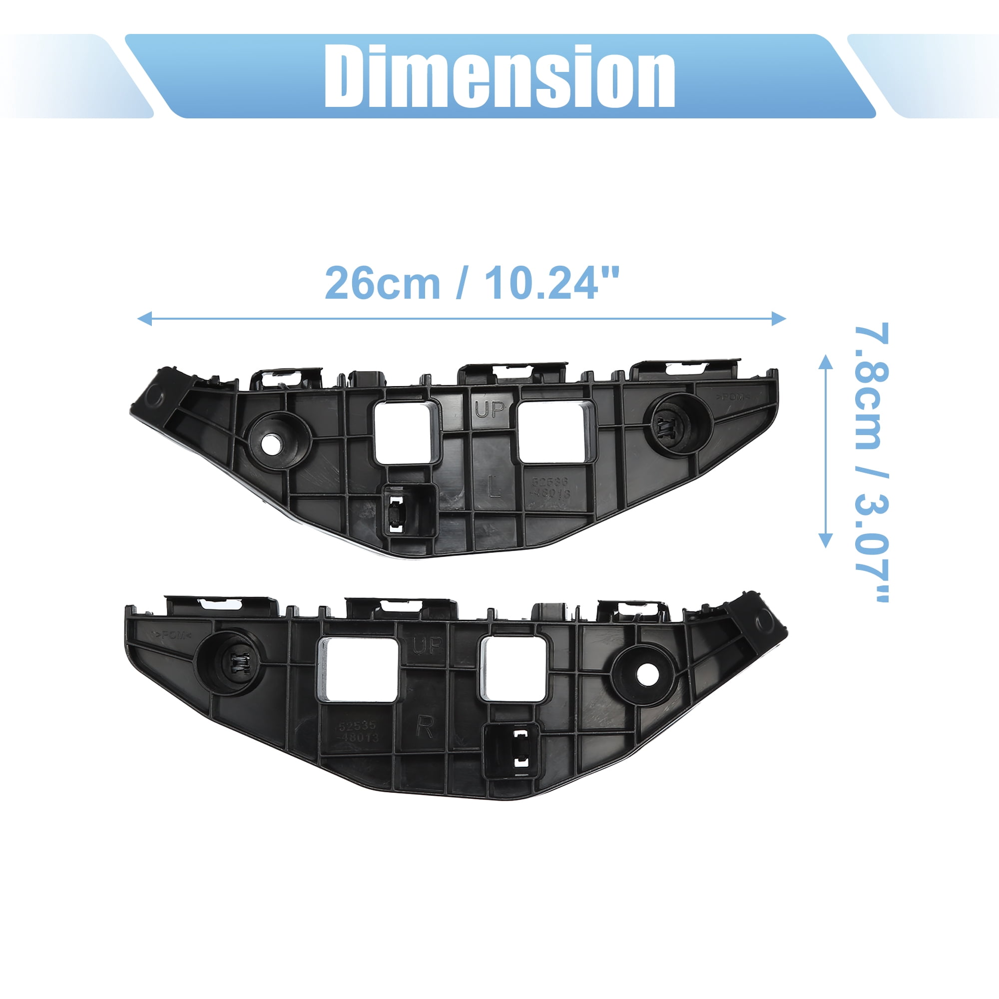 Support Pare-chocs Avant Pour Lexus RX350/RX450h 2010-2012 - Compatible OEM, ABS Renforcé, Droite