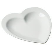 Peach Heart Sauce Plate Jewelry Tray Food Dinner Household Plates Shaped Serving Dishes Dessert Kitchen Fruits