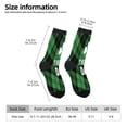 thumbnail image 2 of Rateoe St Patrick's day for Women Casual Calf Socks - Cute Crew Socks - Thin Soft Above Ankle Socks Size 5-11, 2 of 6