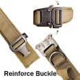 thumbnail image 4 of Collar táctico militar Xqpetlihai de nailon ajustable para perro, 4 of 6