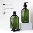 thumbnail image 4 of Pump Bottles, 17oz/500ml Liquid Soap Pump Bottles Dispenser Large Empty Plastic Refillable Containers, 4 of 7