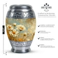 thumbnail image 2 of SUBSH Flower Urn - Urnas para Cenizas Humanas Adultos - Urn for Ashes for Men - Cremation Companion Urns - Ash Urns for Humans - Cremation Urn for Ashes (10 inch), 2 of 2