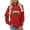 Red, variant on FNFYFH Game Day Sweatshirt for Women Long Sleeve Graphic Football Shirts Crewneck Sweatshirts Women