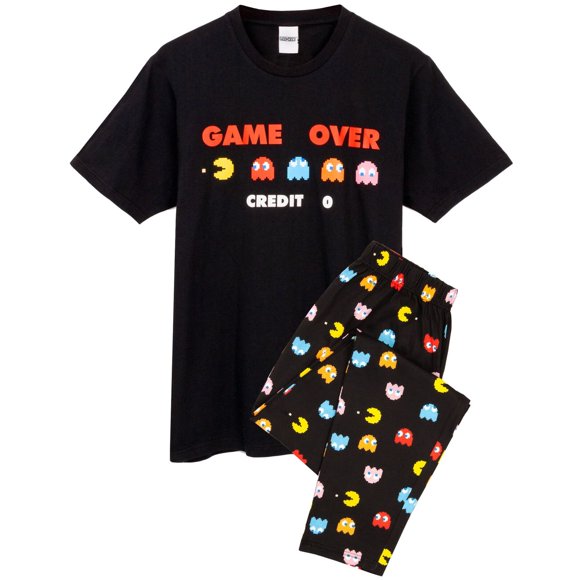 Pac-Man Mens Game Over Pyjama Set