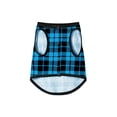 thumbnail image 6 of Christmas Family Pajamas Matching Set Letter Print Long Sleeve Tops and Plaid Pants Sleepwear, 6 of 7