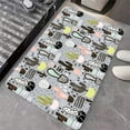 thumbnail image 3 of Earth Bath Mat,Abstract Cartoon Cactus Non-Slip Volume Super Absorbent Fast Drying for Bathroom Kitchen Door mat,Eco-Friendly Easy to Clean 20×31Inch (50 * 80cm), 3 of 6