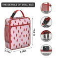 thumbnail image 2 of Premium Insulated Strawberry Lunch Box for Men & - Reusable Lunch Bag with,Hour Temperature Retention, Compact & Lightweight Design for Office, Work, Picnic, Travel - Durable Lunch Tote for Adults., 2 of 5