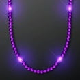 thumbnail image 2 of FlashingBlinkyLights Collier de Perles LED Mardi Gras Violet Lumineux, 2 of 4