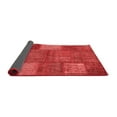 thumbnail image 2 of Ahgly Company Indoor Rectangle Patchwork Red Transitional Area Rugs, 7' x 9', 2 of 4