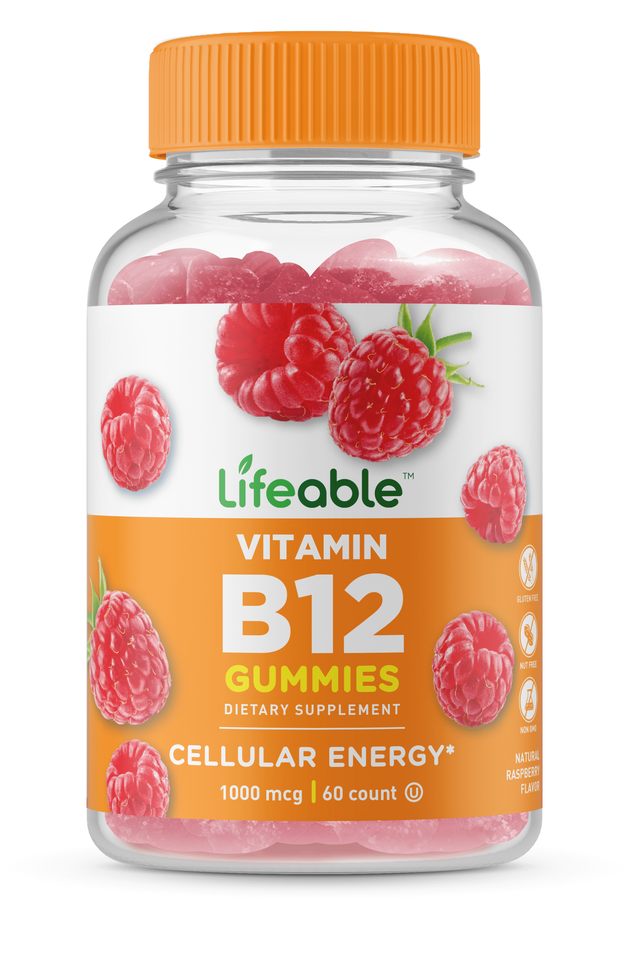 Lifeable Vitamin B12 - 1000 mcg - 90 Gummies