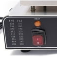 thumbnail image 4 of Miumaeov Waffle Maker, 900W Dutch Pancake Waffle Maker Machine 9pcs Baker Maker Nonstick Commercial Stainless Steel Time Temperature Adjustable for Easy Clean Up, 4 of 9