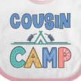 thumbnail image 4 of Inktastic Cousin Camp Summer Grandma Party Girls Baby Bib, 4 of 4