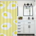 thumbnail image 6 of GUDETAMA Shower Curtain Cartoon Anime for Boys Grils Gift 55x72Inch（140x183cm）, 6 of 7