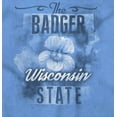 thumbnail image 2 of Wisconsin Cute State Flower Souvenir Women's T Shirt Ladies Tee Brisco Brands X, 2 of 6