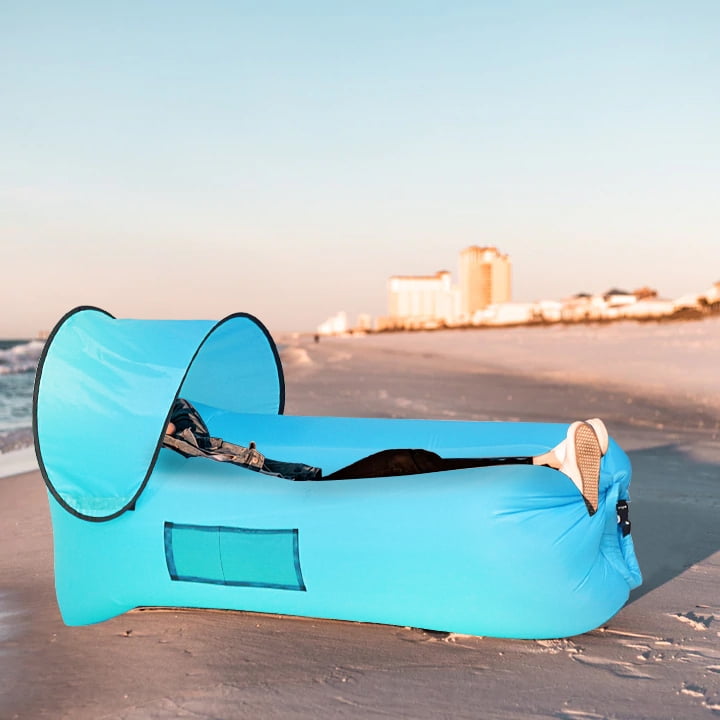 Kijaro Maldives Blue Recycled Repreve Fabric Adult Dual Lock ...