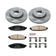 thumbnail image 3 of Power Stop Front Stock Replacement Brake Pad and Rotor Kit KOE3024 Fits 2004 Lincoln Aviator, 3 of 8