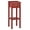 Red, variant on Side Table with Drawer & Shelf - Light Blue End Table - Living Room & Hallway - Compact Sofa Side Table with Storage - 11.75"W x 29.5"H