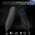 thumbnail image 2 of Air Mouse G10BTS Inalámbrico Compatible con Bluetooth Giroscopio de 6 ejes Control remoto inteligente de 17 teclas FLhrweasw  Nuevo, 2 of 6