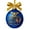 Blue, variant on Shoreew United States 250th Anniversary Ornament 250th Anniversary Acrylic Christmas Ball Ornament Patriotic Christmas Tree Hanging Decor