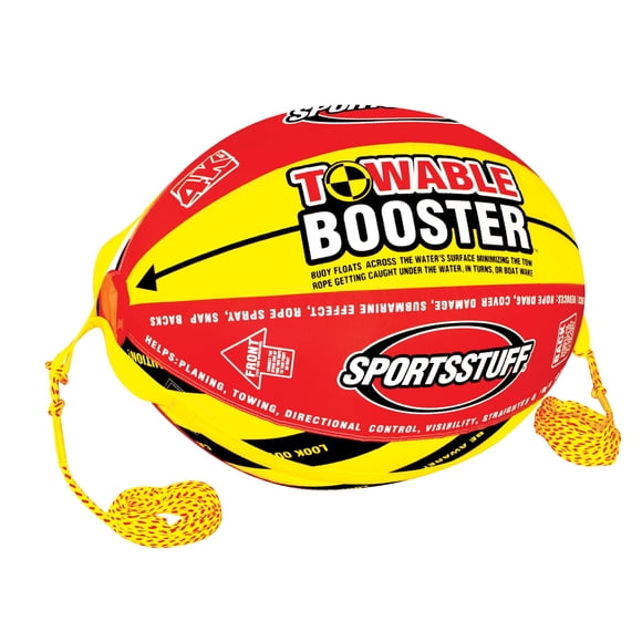 Bola de tubo remolcable SportsStuff Booster con cuerda de 60 pies, 4,100 libras