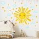 thumbnail image 1 of Adhesivos de pared HJKlove, acuarela, nubes de sol, habitación de niños y niñas, 1 of 6