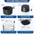 thumbnail image 6 of TOCOKEID Ice Shaver Attachment for KitchenAid Mixer, Makes Fluffy Snow Ice in 1 Min, with 2 Blades & 8 Molds, 6 of 7
