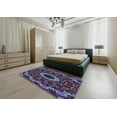 thumbnail image 5 of Ahgly Company Machine Washable Indoor Rectangle Transitional Lavender Purple Area Rugs, 2' x 3', 5 of 7