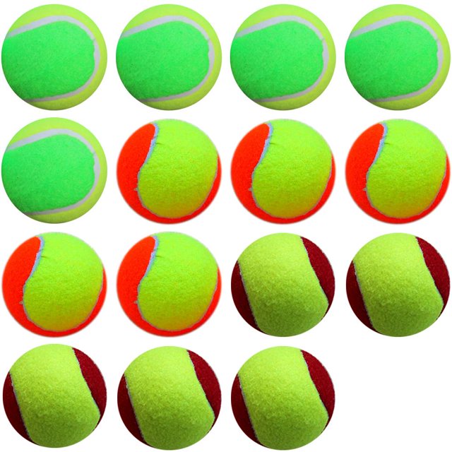 De Pelotas De Tenis, Pelotas Deportivas Resistentes Y Duraderas, Pelotas De Entrenamiento De Alta Elasticidad Para Deportes Al Aire Libre Y Jugar A Buscar 15 Uds. Yuarrent OD013058-00