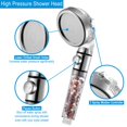 thumbnail image 5 of Vacto High Pressure Handheld Shower Head with Filter Shower Head Kits with Hose and Bracket Hard Water Softener Water Purifying Filtered Showerheads with Filter Beads, 5 of 5