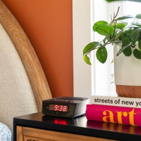 GPX C224B Dual Alarm Clock Radio, Black - Walmart.com