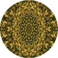 thumbnail image 1 of Ahgly Tapis d'Intérieur Lavable en Machine Carré Rouge Nuit, 3 Pieds Carré, 1 of 7