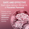 thumbnail image 3 of Medicamento antiparasitario Parasitol para oxiuros con pamoato de pirantel, 30 ml, 3 of 7