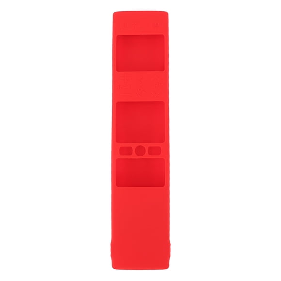 Housse de Protection à Distance, Découpes Précises Antichoc Silicium Gel Télécommande Étui de Protection pour Salon Rouge