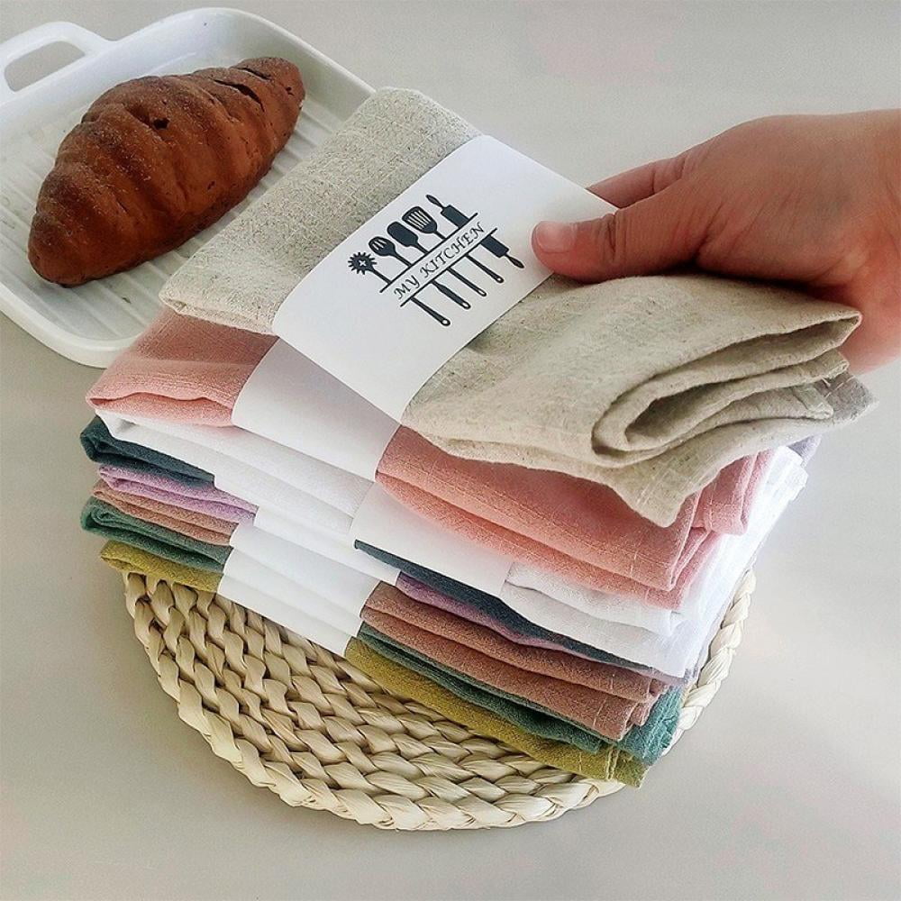 Kitchen Cloth Napkins 15.4 X 15.4 Inches Dinner Napkins Soft and Comfortable Reusable Napkins Durable Linen Napkins Perfect Table Napkins White Napkins for Family Dinners Weddings. Walmart