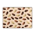 thumbnail image 7 of Area Rugs For Living Room Decor - Brown Beige Chocolate Print Soft Anti Slip Throw Washable Rugs 5x7 For Bedroom, Indoor Carpet For Bedroom Living Room 80x58In, 7 of 7