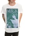 thumbnail image 1 of The Rolling Stones - Camiseta Mick Version 2 Fotografía para Adultos Unisex (Blanco), 1 of 2