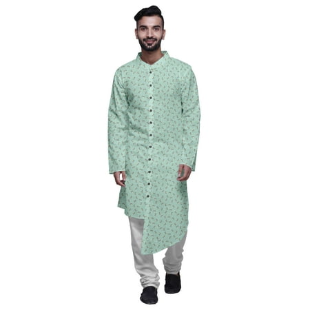 

Atasi Cotton Printed Kurta Set For Men Designer Casual Kurta Pajama Clothing