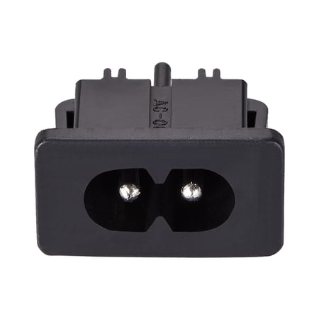 C8 Panel Mount Plug Adapter AC 250V 2.5A 2 Pins IEC Inlet Module Plug Power Socket Straight 7 pcs price history on PriceWatchPro