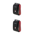 thumbnail image 4 of Soidarity Bolsa organizadora de zapatos de Golf dominante, bolsas portátiles de bolsillo de gran capacidad, deportes, senderismo, accesorios para negro rojo 2piezas Soidarity CBP193816, 4 of 6