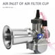 thumbnail image 3 of Btafrte Pila Velocidad Aleación Aluminio 50 Mm para PWK 21/24/26/28/30 Mm Carb (plata), 3 of 4