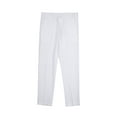 thumbnail image 3 of Yartina Boys Flat Front Dress Pants School Uniform Long Pants White 14-15, 3 of 7