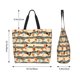 thumbnail image 5 of Balery Funny Chicken Bolsa Tote Estilo Estético con Cremalleras, Bolsa de Hombro, Bolsa de Compras Grande y Plegable, 5 of 8