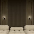 thumbnail image 2 of Ozarke Lux Mini Wall Light Modern Lighting Fixtures, Warm 3000K - Black, 2 of 6