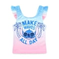 thumbnail image 2 of Disney Lilo & Stitch UPF 50+ Bathing Suit Tankini and Bikini Bottom Swimsuit Set (Girls), Sizes 3T-7, 2 of 7