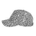 thumbnail image 5 of Balery Baseball Cap Adjustable Size for Running Workouts and Outdoor Activities All Seasons Dad Hat(Weave Geometric), 5 of 9