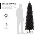 thumbnail image 3 of Árbol de Navidad Best Choice Products 6 pies negro con 608 puntas, 3 of 7